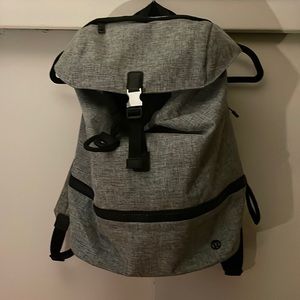Lululemon go lightly rucksack light gray EUC